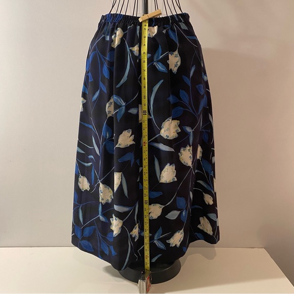 Vintage East Coast Side Zipper Elastic Waist On Back Skirt Size 18W - Picture 3 of 5